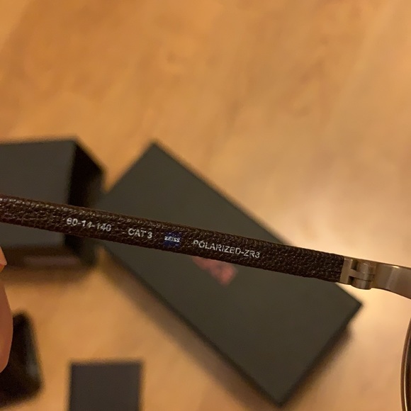 Tumi Newport Polarized Sunglasses Zeiss Lenses - Picture 7 of 10